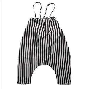 Toddler striped romper